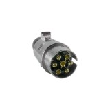 Mufa metalica remorca 7 pin 12V Carguard pentru remorca sau trailer Best CarHome