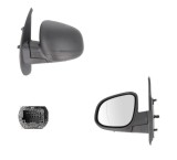 Oglinda exterioara Mercedes Citan (W415), 11.2012-, Stanga, reglare electrica; carcasa neagra; incalzita; geam asferic; cromat; 5 pini, View Max
