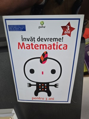 &amp;Icirc;nvăț devreme! Matematica - 3 ani foto