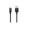 Cablu de date Lightning la USB 2.0 2A Hoco Premium pentru Apple iPhone-Lungime 2 Metri-Culoare Negru