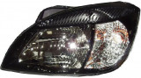 Far Kia Rio (De), 01.2005-09.2011, Electric, tip bec H4, omologare ECE, cu motoras, negru, 921011G630, Stanga, marca TYC