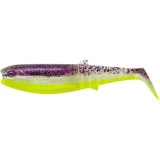 Cannibal Shad 8cm 5g Purple Glitter Bomb 5buc