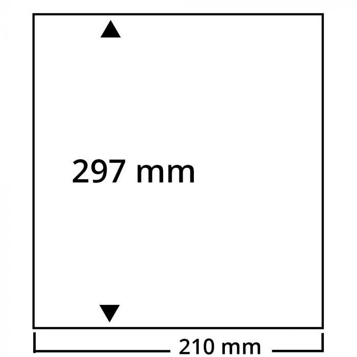 Coala de carton alb A4 fara perforatie - Set de 25