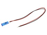 Lampă de control LED albastră, &Oslash;6mm, 12V DC, APEM