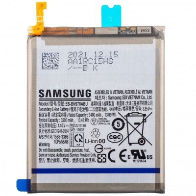 Acumulator Samsung Galaxy Note10 N970, EB-BN970ABU, Service Pack GH82-20813A foto
