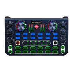 Placa de Sunet Externa Transmisie Live, Intrare Microfon, Acompaniament Wireless Bluetooth, Pentru PC, Telefon Mobil sau Tableta