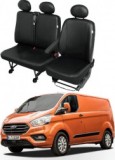 Cumpara ieftin Huse scaune din piele FORD Transit 3 locuri 2+1 2015 - 2019