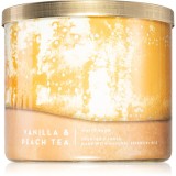 Bath &amp; Body Works Vanilla &amp; Peach Tea lum&acirc;nare parfumată 411 buc