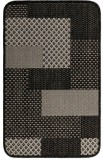 Cumpara ieftin Covor Bucatarie Tip Iuta, Model Flex 19645-80, Marime 75 x 200 cm, Gri, Antiderapant, Antialergic, Polipropilena, Living, Sufragerie, Terasa, Birou