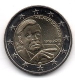 Moneda Germania 2 Euro 2018 A Helmut Schmidt UNC, Editie Colectie