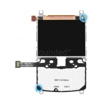 Panoul frontal LCD BlackBerry 9360 Curve Display Versiunea 003 foto