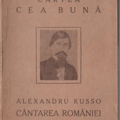 Alexandru Russo - Cantarea Romaniei (editie Sextil Puscariu)