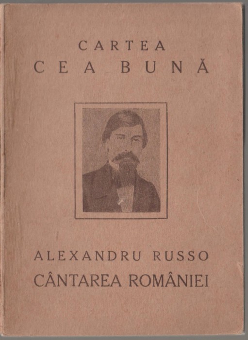 Alexandru Russo - Cantarea Romaniei (editie Sextil Puscariu)