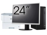 Pachet Calculator Second Hand HP EliteDesk 800 G6 Tower, Intel Core i5-10400F 2.90 - 4.30GHz, 16GB DDR4, Placa Video AMD Radeon R7 430 2GB, 256GB SSD