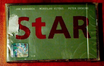 Caseta Jan Garbarek, Miroslav Vitous, Peter Erskine &amp;lrm;&amp;ndash; Star, jazz foto