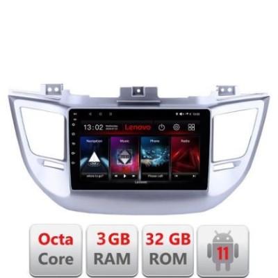 Navigatie Hyundai Tucson D-546 Octa Core cu Android Radio Bluetooth Internet GPS WIFI DSP 3+32 GB 4G KIT-546+ED LENOVO LITE CarStore Technology foto