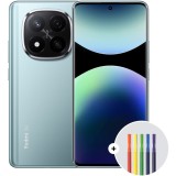 Telefon mobil Xiaomi Redmi Note 14 Pro+, 8GB RAM, 256GB ROM, 5G, Frost Blue + Xiaomi High-capacity pen