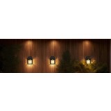 Lampa Solara Led cu Senzor de Miscare 16x10cm de Perete, cu un Bec