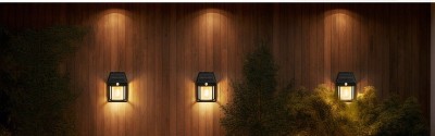 Lampa Solara Led cu Senzor de Miscare 16x10cm de Perete, cu un Bec foto