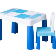 Set masuta cu scaun Tega Lego Multifun Albastru GreatGoods Plaything