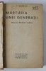 Marturia unei generatii, Masti de Marcel Iancu - F. Aderca (1929), Editura Nationala S. Cionei, Roman