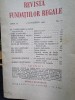 Revista Fundatiilor Regale - Anul II 1 Octombrie 1935 Nr. 10