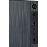 Carcasa AK35BK Micro ATX, USB2.0, Negru, Akyga