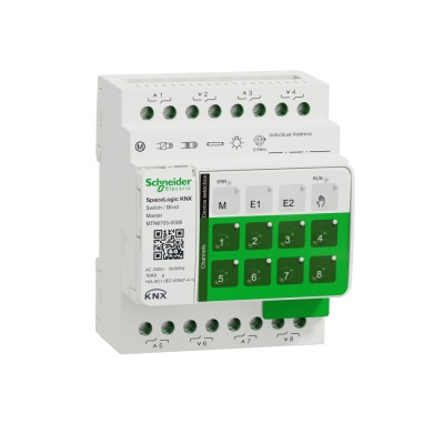 Actuator Master 8 canale SpaceLogic KNX Schneider MTN6705-0008 foto