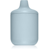 Mushie Silicone Sippy Cup ceasca Powder-blue 175 ml