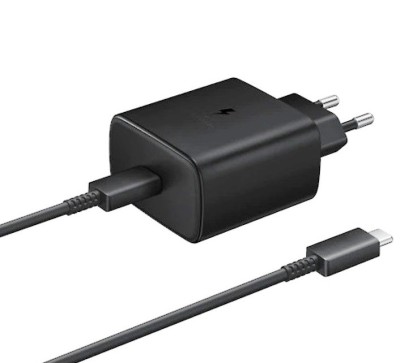 Incarcator retea Samsung EP-TA845XBEGWW, 15W-45W, Fast Charge, USB Type-C negru foto