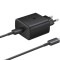 Incarcator retea Samsung EP-TA845XBEGWW, 15W-45W, Fast Charge, USB Type-C negru