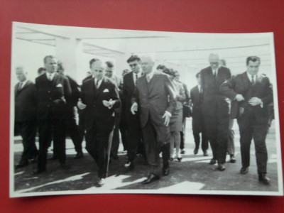 Ghe. Maurer in vizita la Iasi, la inaugurarea Facultatii de Medicina Veterinara foto