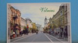 LITUANIA - VILNIUS - STRADA GEDIMINO CU CLADIRILE EI VECHI - NECIRCULATA., Fotografie