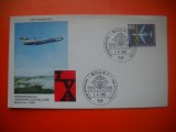 HOPCT PLIC S FDC NR 721 IVA AVION /AVIATIE BONN -1965 GERMANIA -NECIRCULAT