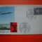HOPCT PLIC S FDC NR 721 IVA AVION /AVIATIE BONN -1965 GERMANIA -NECIRCULAT
