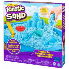 Kinetic Sand Set Complet Albastru foto