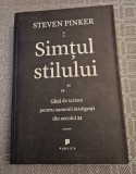 Simtul stilului ghid de scrierept oamenii inteligenti ai sec. 21 Steven Pinker