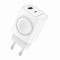 ALIMENTATOR retea 220V GEMBIRD, universal, 1 x USB Type-C D 22W, 1 x USB-A 3.0 QC 18W, Wireless charger, suport Apple Eatch, alb, &quot;TA-UC-PDQCW20-01-W&quot;