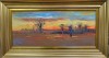 Tablou Nicolae Blei - Amurg, 50x90 cm, Pictura Romana Originala