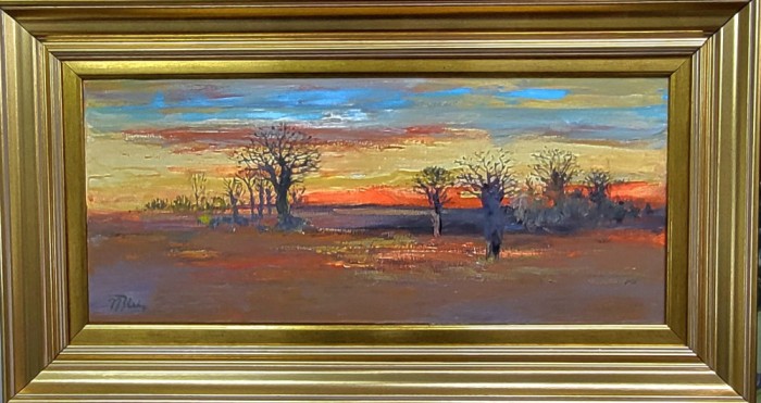 N.Blei - Amurg,u/p ,50x90 cm