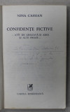 INSEMNARILE SI CORECTURILE OLOGRAFE ALE NINEI CASSIAN PE VOLUMUL &#039; CONFIDENTE FICTIVE &#039; , 1976