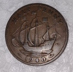 CY - Half penny 1940 Marea Britanie Anglia