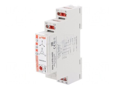 Releu Monitorizare Tensiune DIN SPDT RPN-1VFR-A400 foto