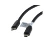 Cablu de date OTB - USB-C 3.0 tată la USB-C 3.0 tată - USB-PD 60W - 2,0 m - negru