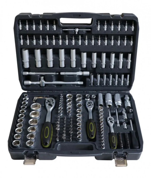 HEINNER TRUSA 172 PIESE CR-V (1/4&quot;,3/8&quot;&amp;1/2&quot;)