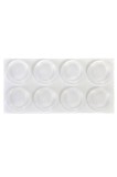 Cumpara ieftin Capace de protectie din silicon transparente 18mm - 8buc