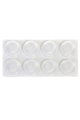 Capace de protectie din silicon transparente 18mm - 8buc foto