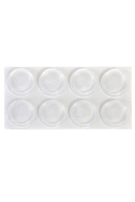 Capace de protectie din silicon transparente 18mm - 8buc