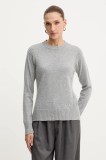 Armani Exchange pulover din amestec de l&acirc;nă culoarea gri, light, XW001164 AF16181