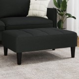 VidaXL Taburet, negru, 77x55x31 cm, catifea